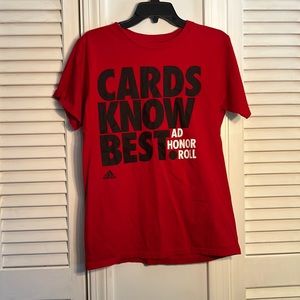 Never worn! Cards Know Best adidas T-shirt